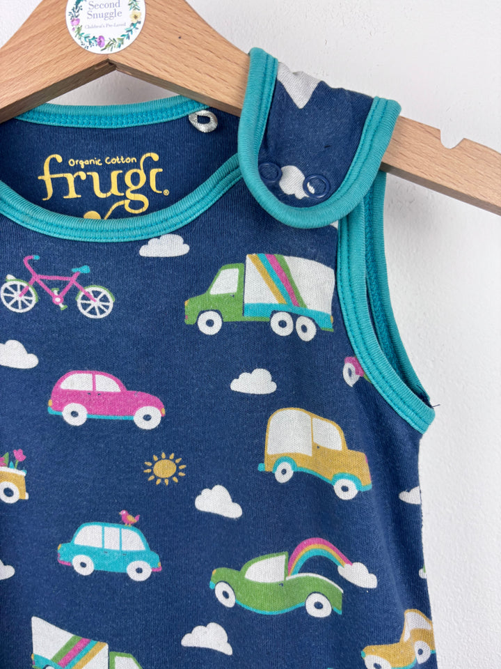 Frugi Transport Dungarees 6-12 Months-Dungarees-Second Snuggle Preloved