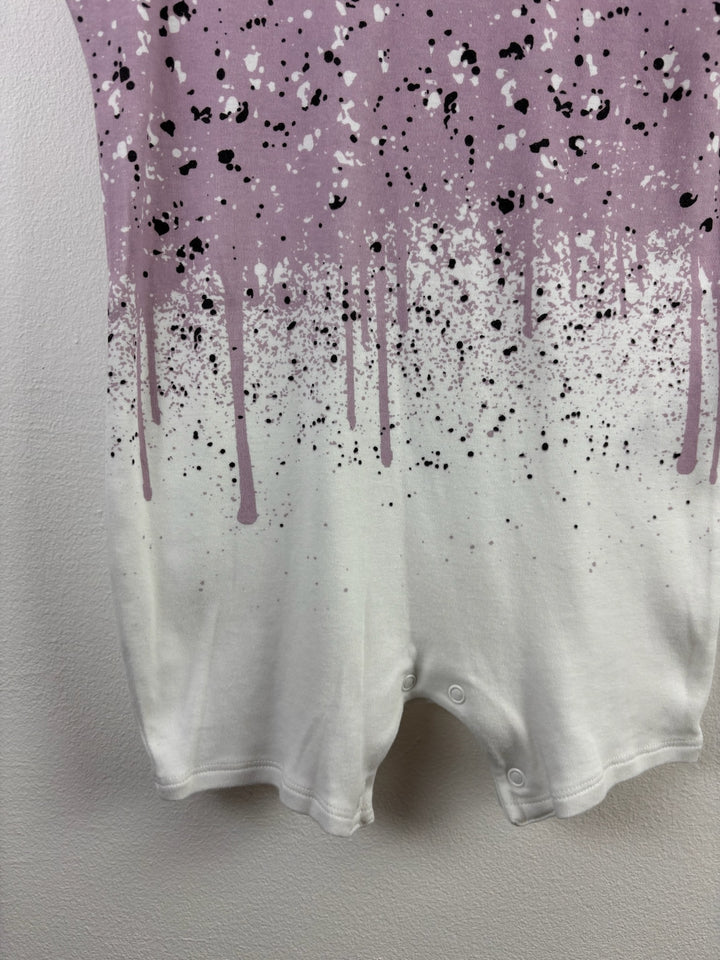 Next Lilac Paint Splatter Romper 2-3 Years