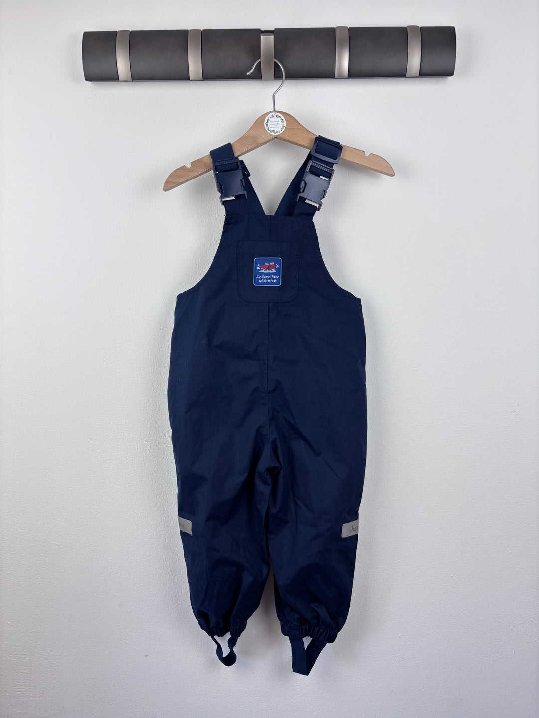 JoJo Maman Bebe Waterproof Dungarees 12-18 Months