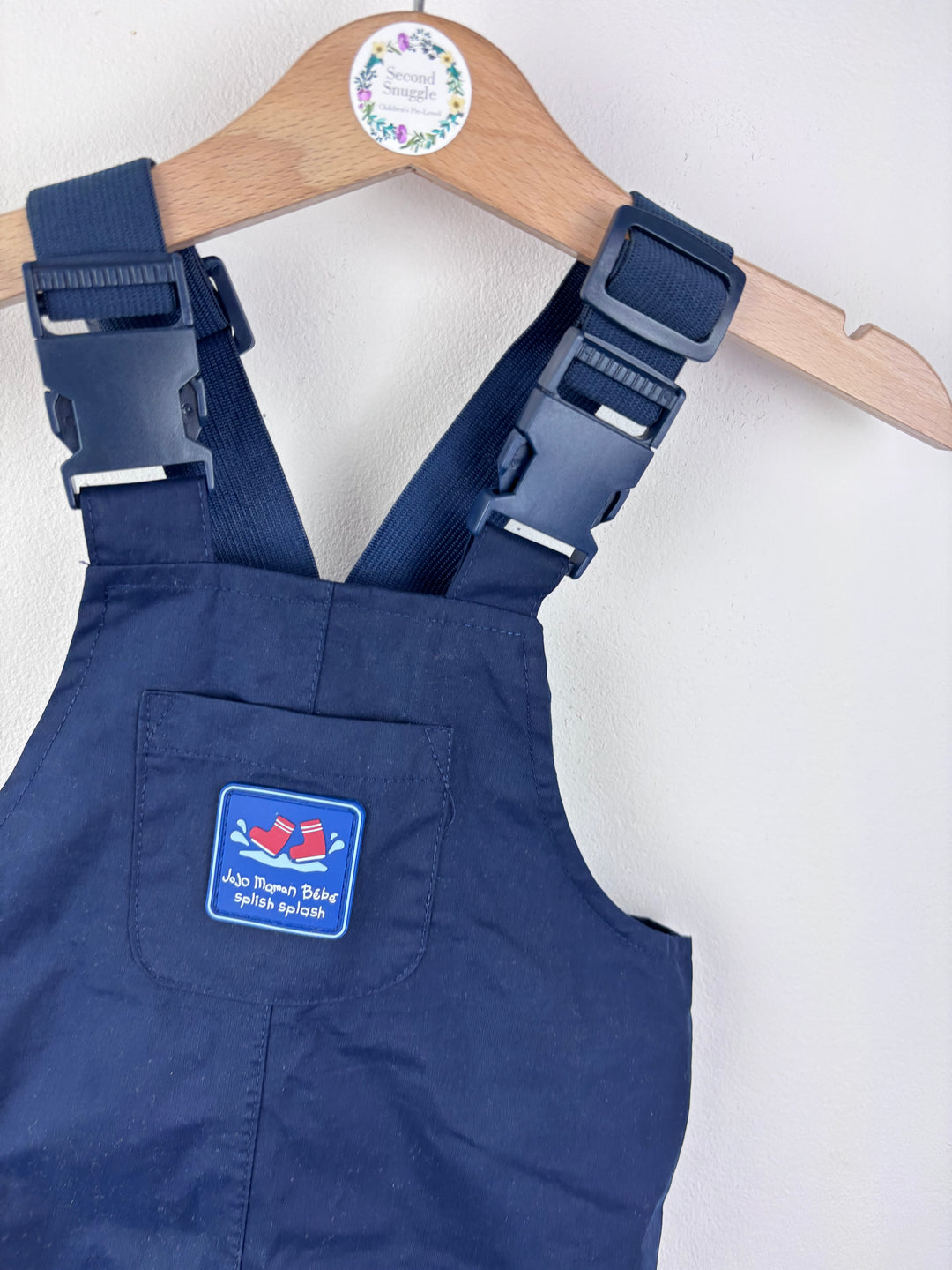 JoJo Maman Bebe Waterproof Dungarees 12-18 Months
