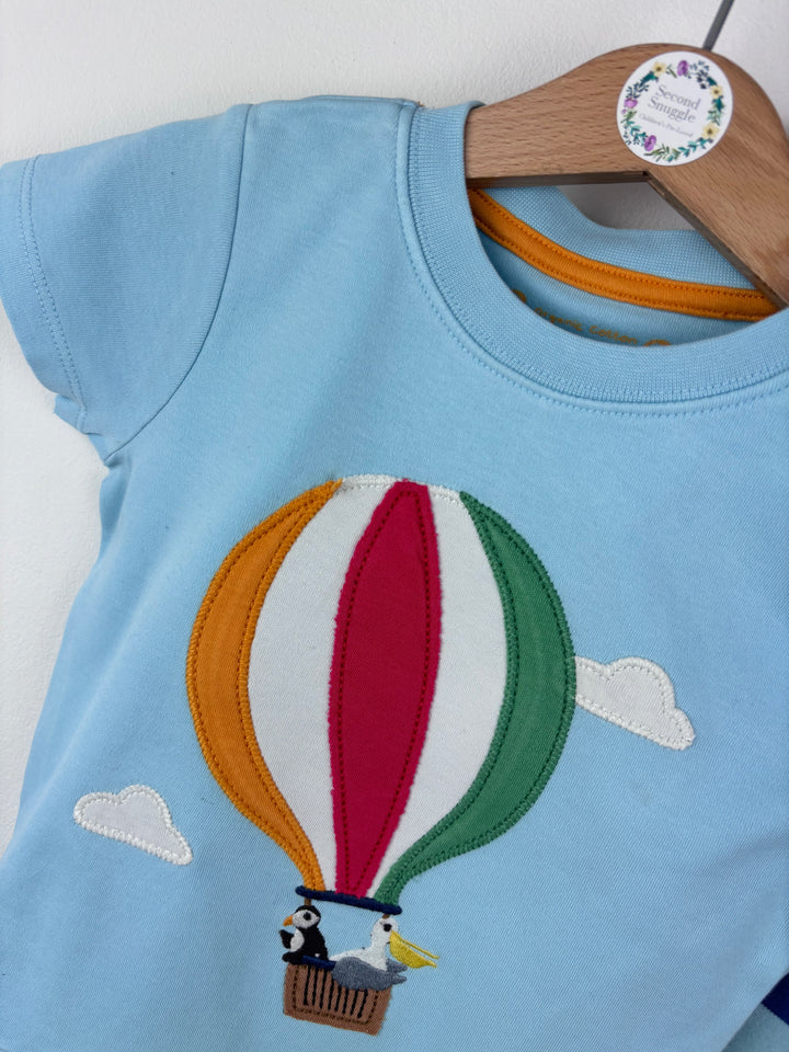 Frugi T-shirt and Shorts 12-18 Months