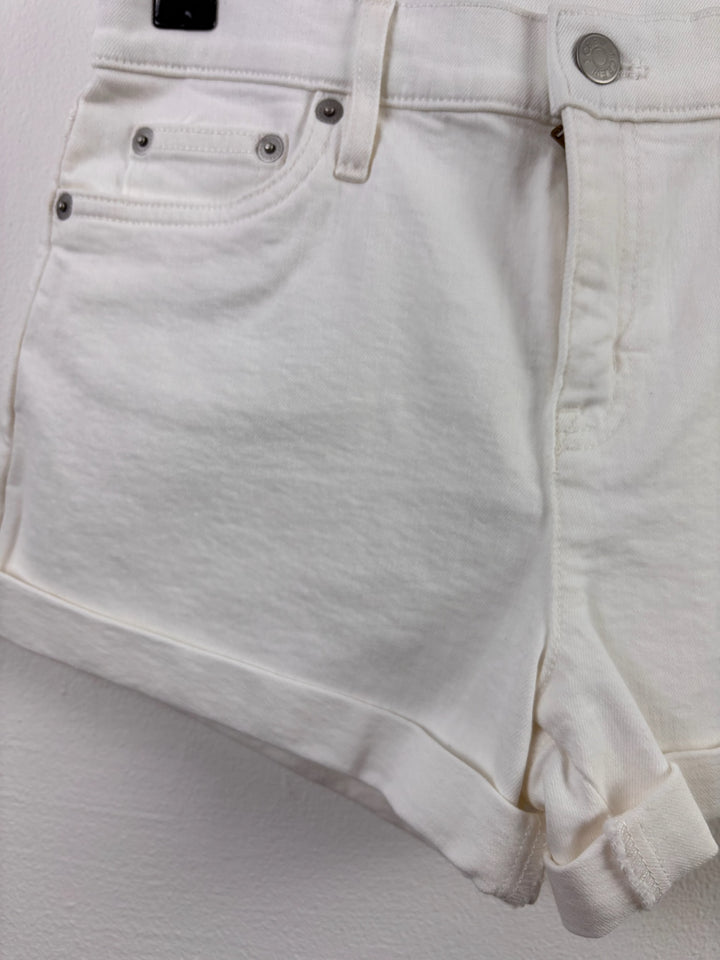 Crew Clothing White Denim Shorts 11-12 Years