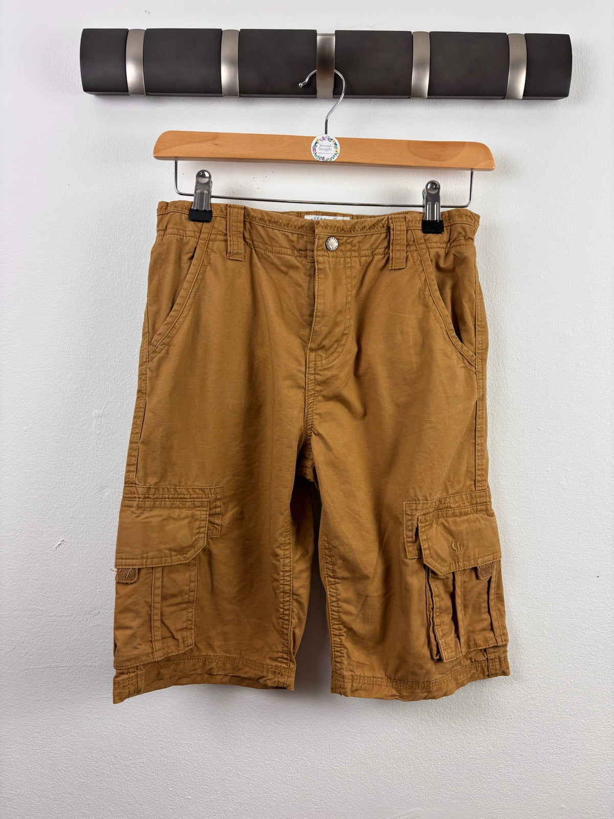 Fat Face Tan Cargo Shorts 12-13 Years-Shorts-Second Snuggle Preloved