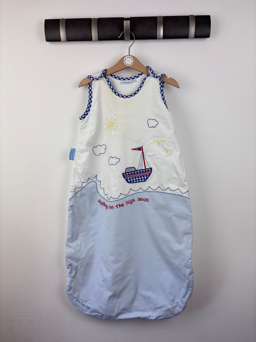 JoJo Maman Bébé Sleeping Bag 6-18 Months 1.5 Tog - PLAY-Sleeping Bags-Second Snuggle Preloved