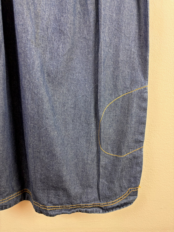 Nula Bug Blue Denim Shirt Dress 7-8 Years