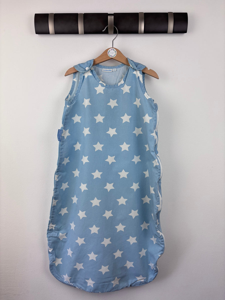 JoJo Maman Bébé Sleeping Bag Stars 6-18 Months 1 Tog-Sleeping Bags-Second Snuggle Preloved