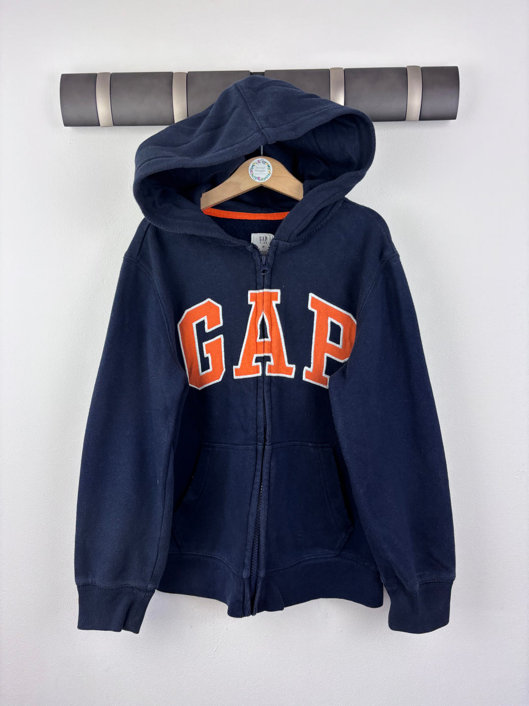 Gap Navy Hoodie 8-9 Years-Hoodies-Second Snuggle Preloved