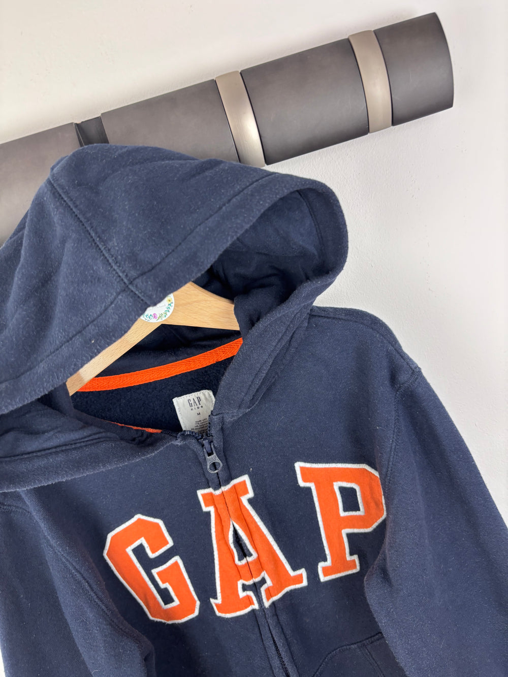 Gap Navy Hoodie 8-9 Years-Hoodies-Second Snuggle Preloved