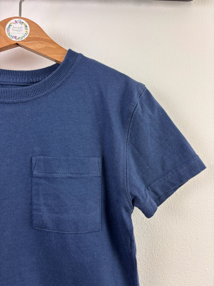 John Lewis Navy Pocket T-Shirt 6 Years