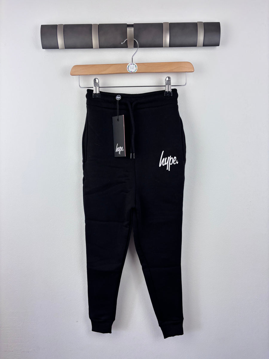 Hype Black Joggers 5-6 Years-Trousers-Second Snuggle Preloved