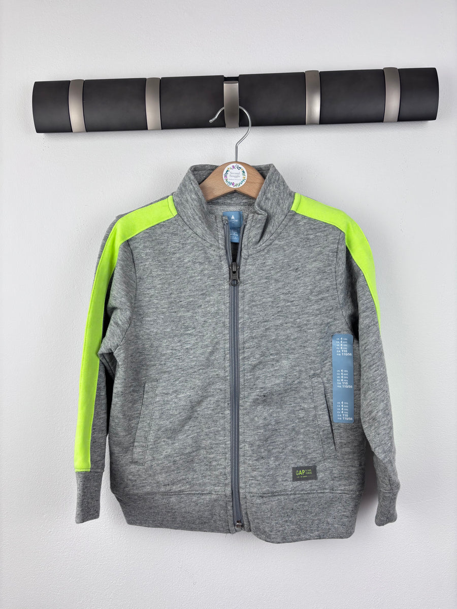 Baby Gap Grey Zip Jacket 4 Years-Jackets-Second Snuggle Preloved