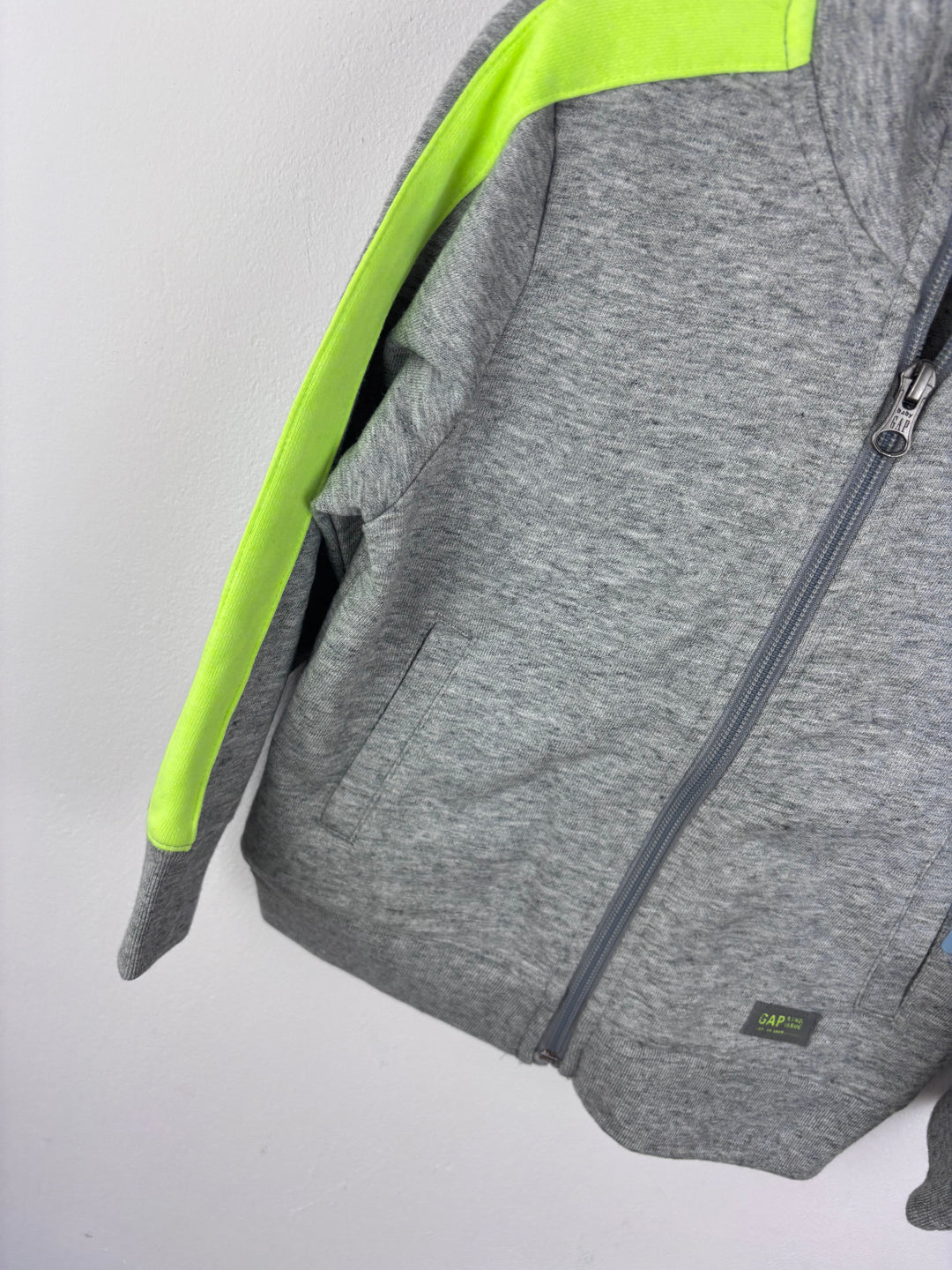 Baby Gap Grey Zip Jacket 4 Years-Jackets-Second Snuggle Preloved
