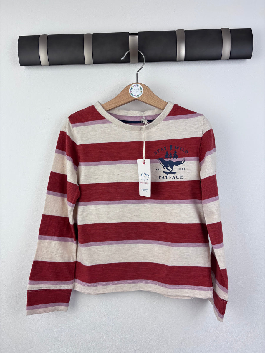 Fat Face Striped Top 4-5 Years-Tops-Second Snuggle Preloved