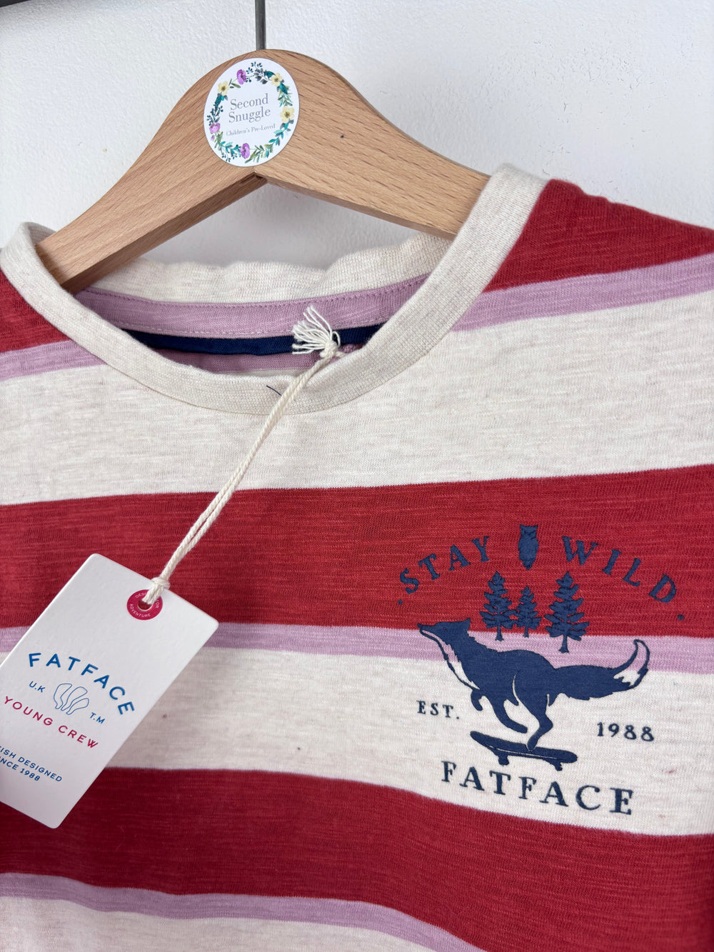 Fat Face Striped Top 4-5 Years-Tops-Second Snuggle Preloved