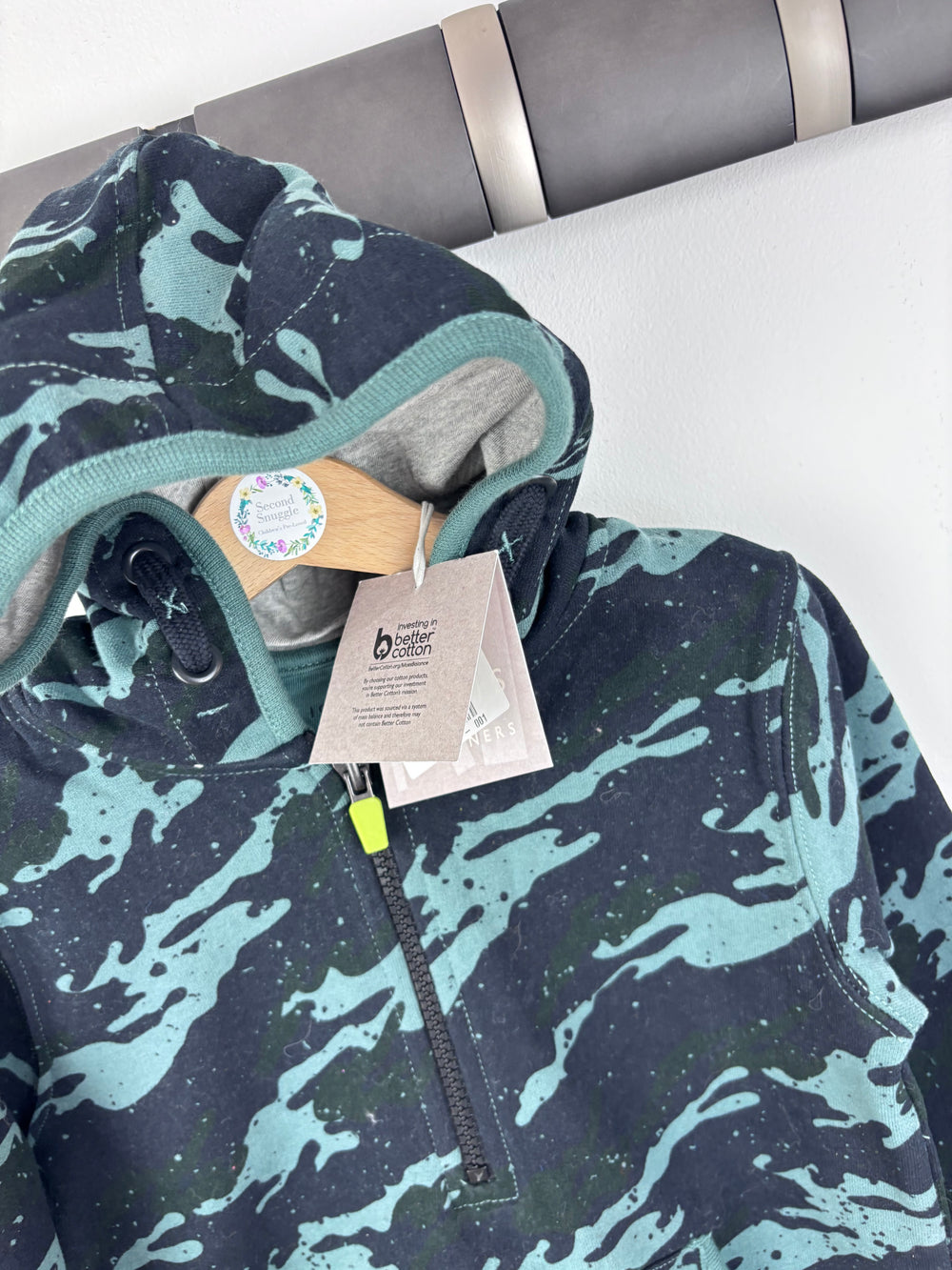 John Lewis Camo Hoodie 5 Years-Hoodies-Second Snuggle Preloved