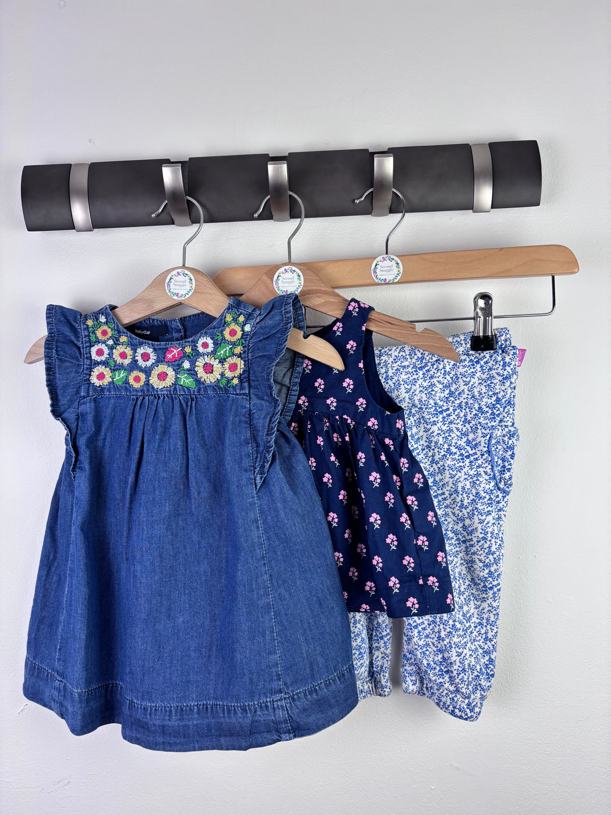 JoJo Maman Bebe & Gap Dress Top Trousers Bundle 6-12 Months-Bundle-Second Snuggle Preloved