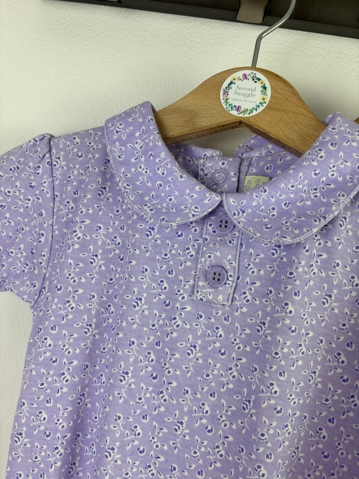 JoJo Maman Bebe Pink Blue Floral Outfit Bundle 6-12 Months-Bundle-Second Snuggle Preloved