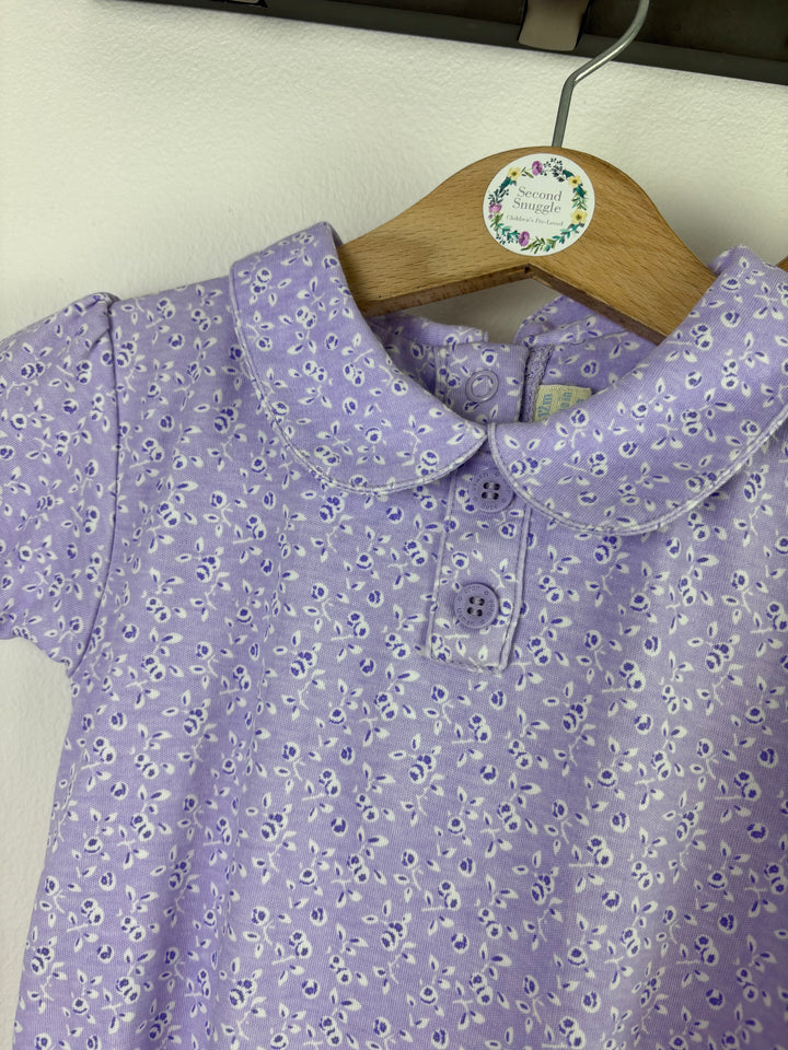 JoJo Maman Bebe Pink Blue Floral Outfit Bundle 6-12 Months-Bundle-Second Snuggle Preloved