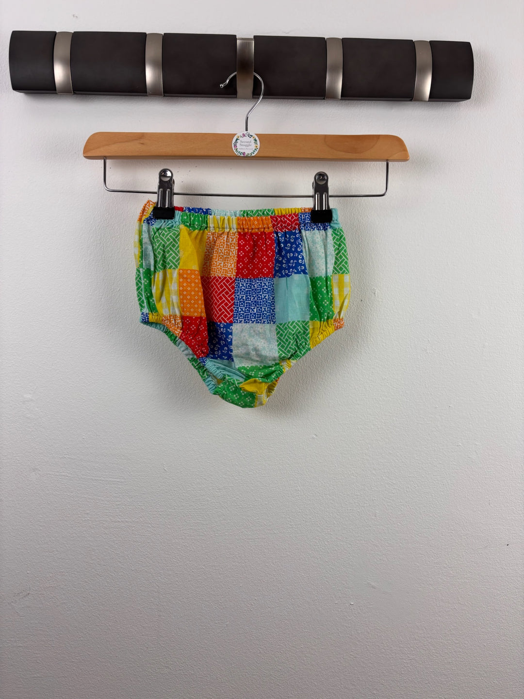 Little Bird Multicoloured Patchwork Bloomers 9-12 Months