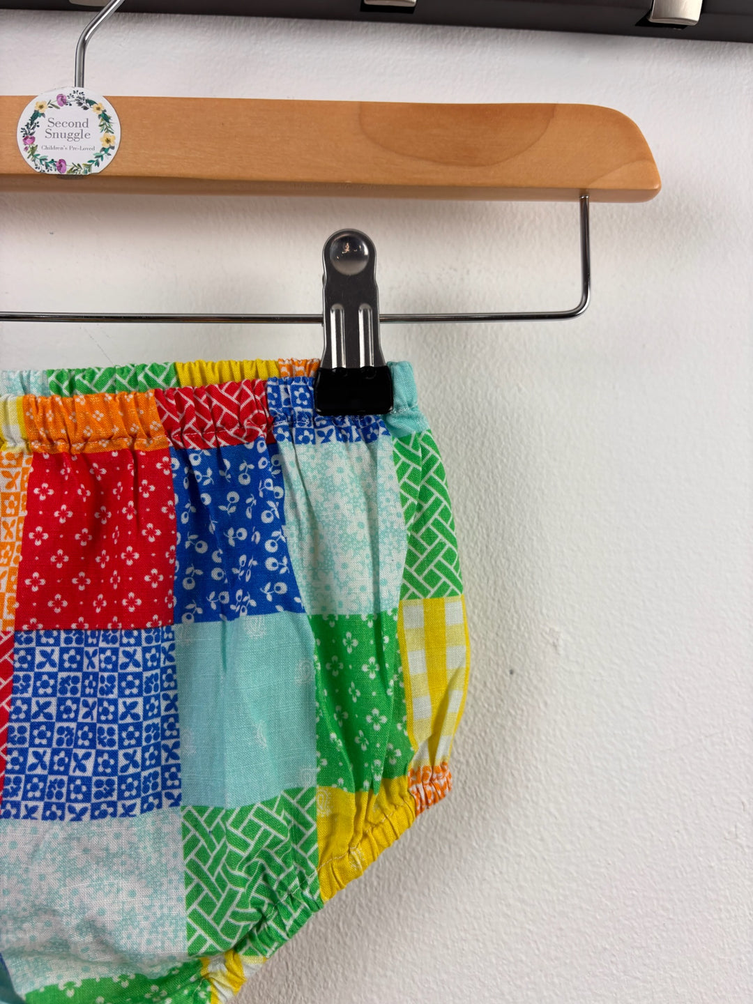 Little Bird Multicoloured Patchwork Bloomers 9-12 Months