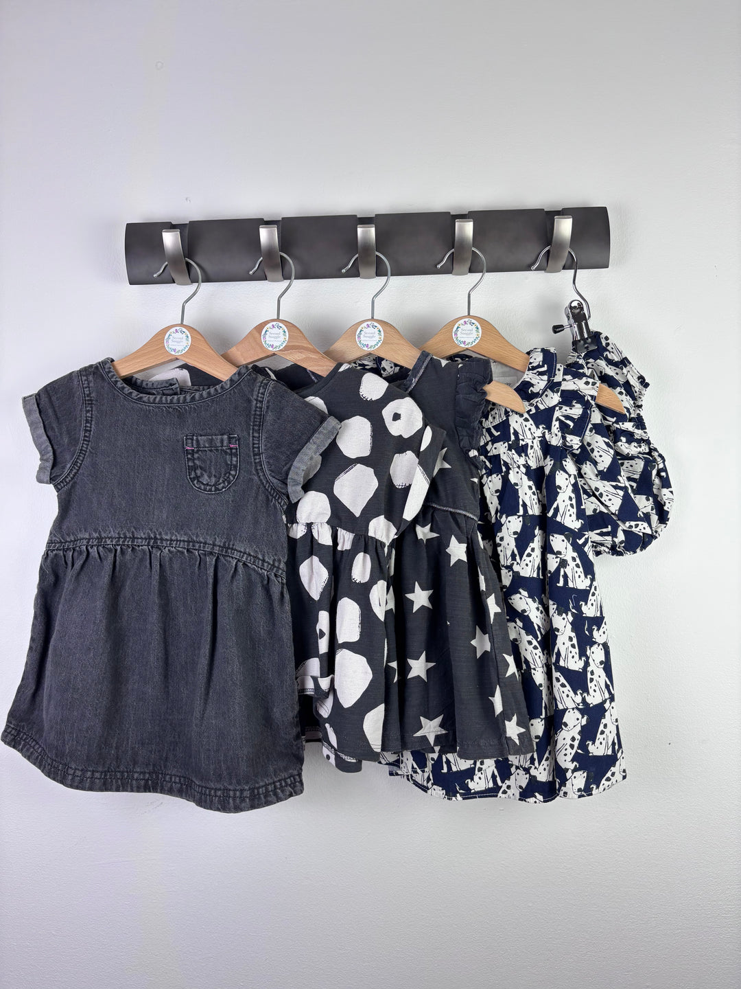 Next Grey Black White Outfit Bundle 9-12 Months-Bundle-Second Snuggle Preloved