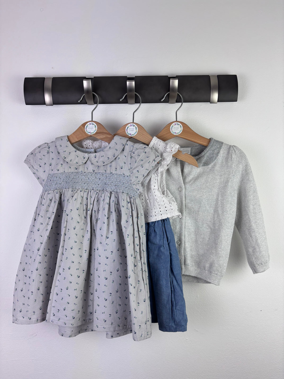 White Company Tu Primark Grey Blue Outfit Bundle 9-12 Months-Bundle-Second Snuggle Preloved