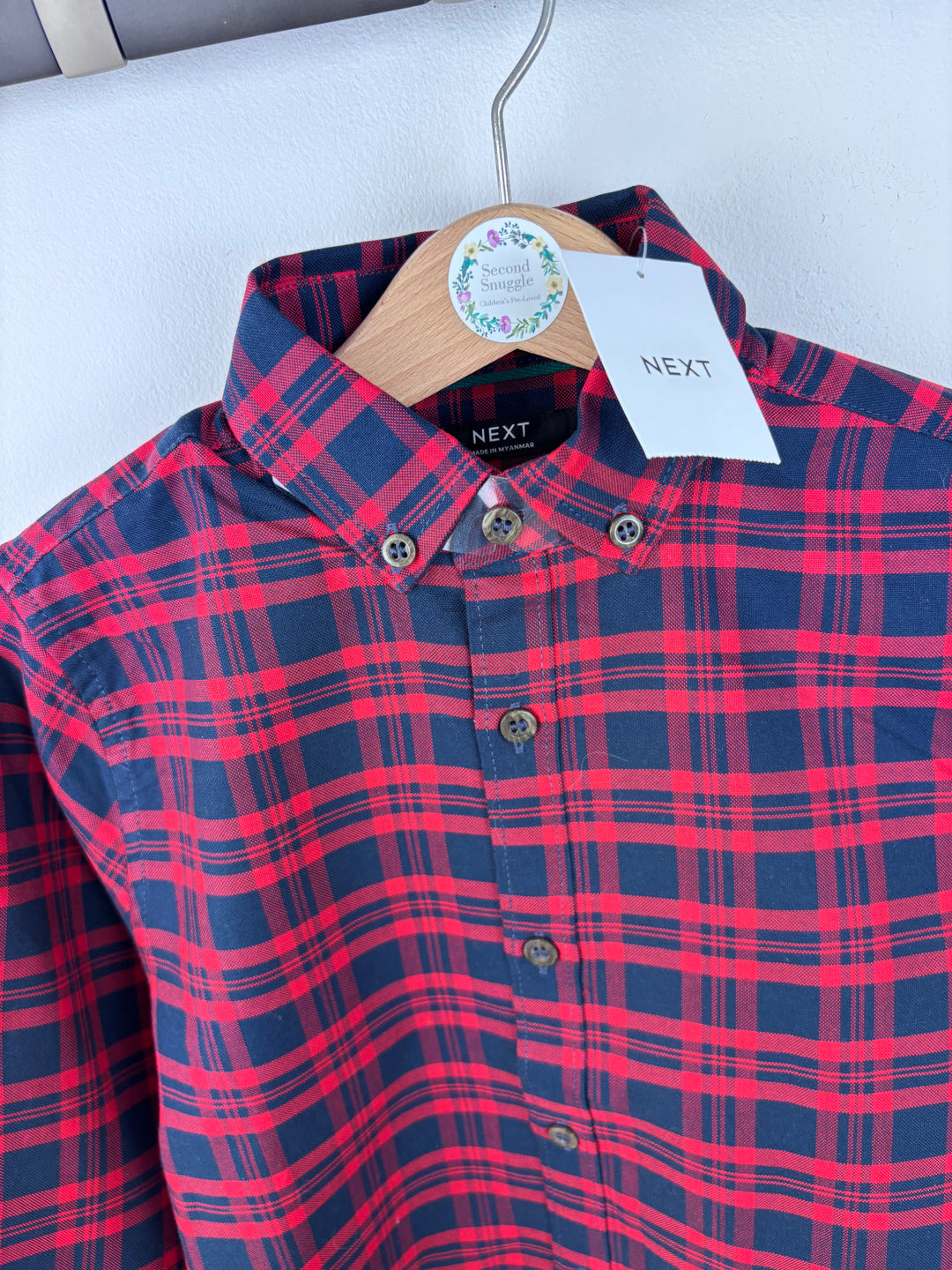 Next Check Shirt 6 Years-Shirts-Second Snuggle Preloved