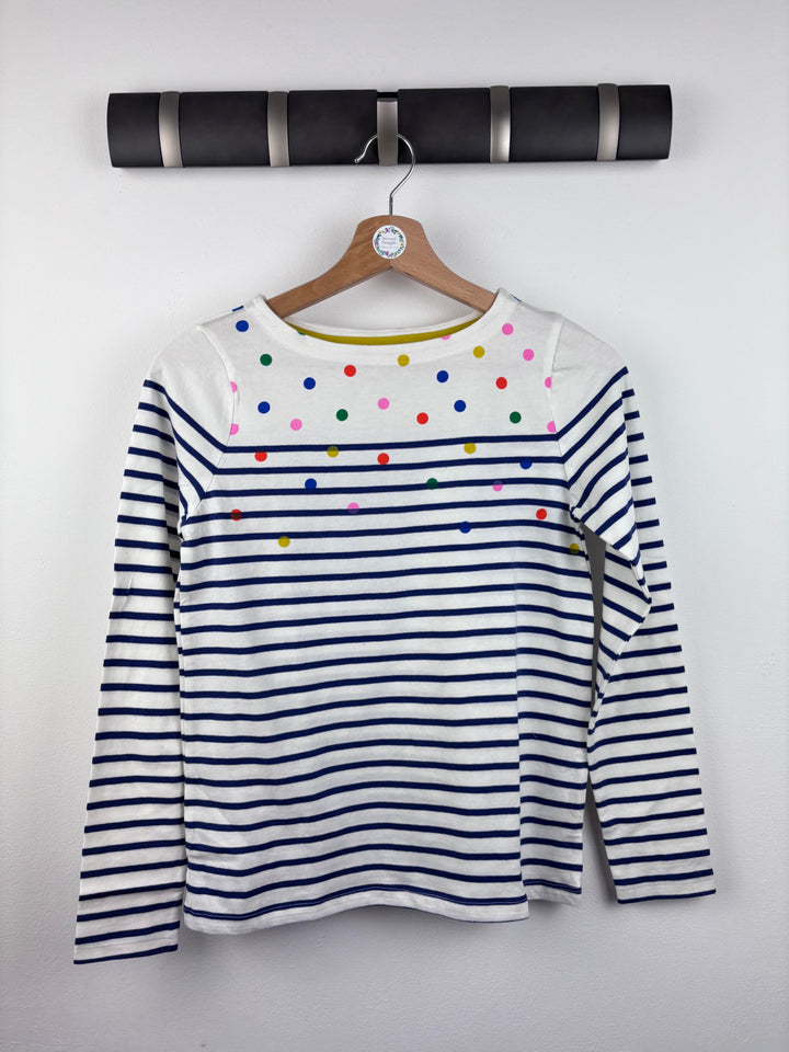 Boden Stripe Long Sleeve Top 11-12 Years-Tops-Second Snuggle Preloved