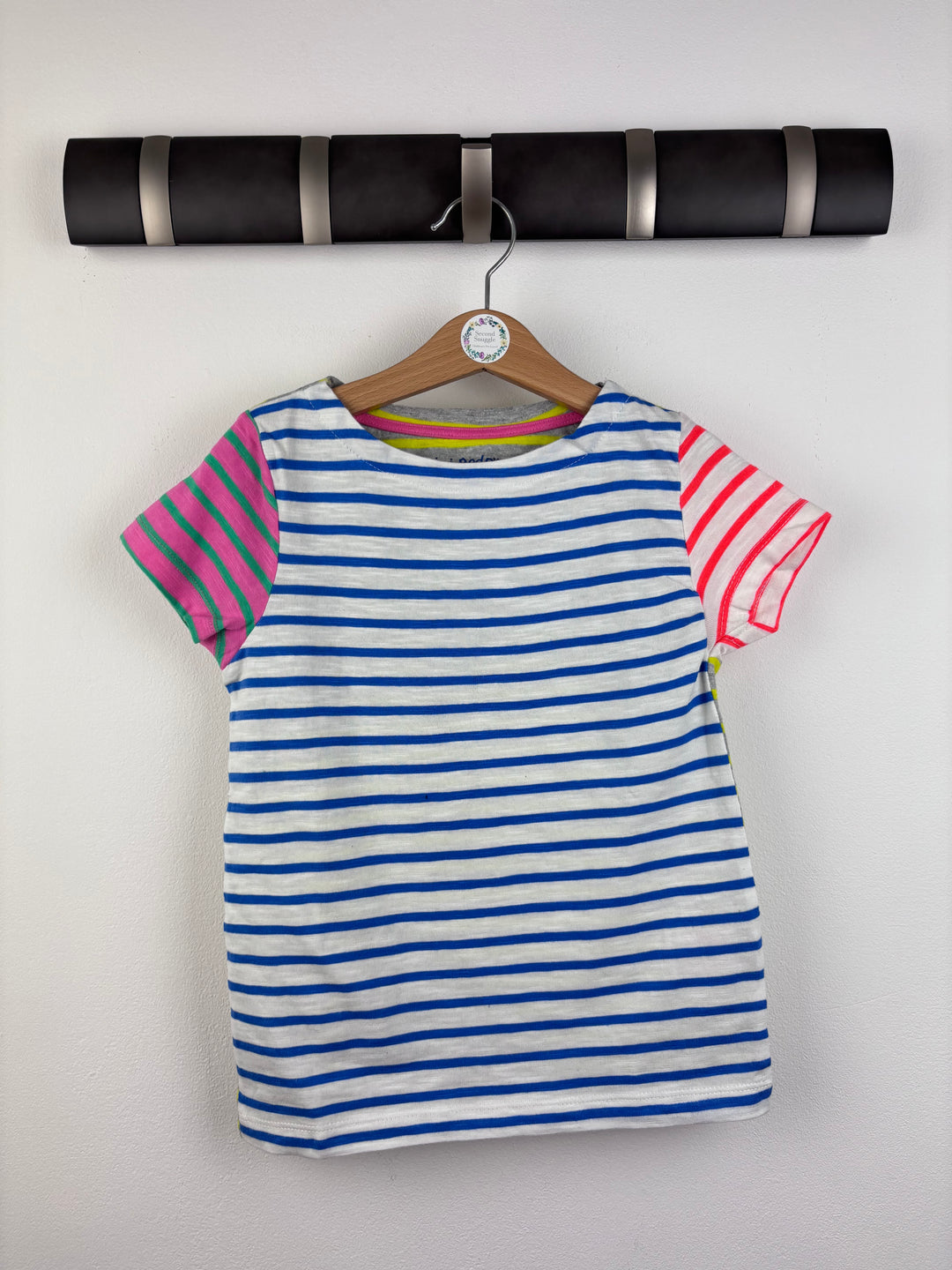 Mini Boden Stripe T Shirt 9-10 Years-Tops-Second Snuggle Preloved