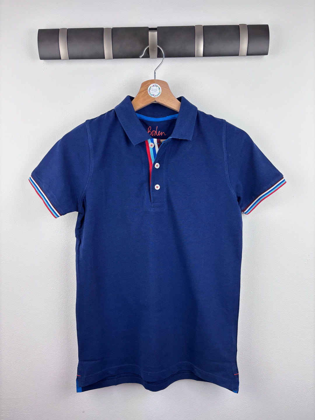 Boden Navy Polo Shirt 11-12 Years-Tops-Second Snuggle Preloved