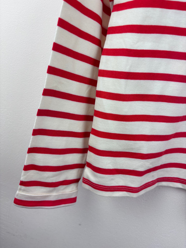 Boden Red Striped Top 11-12 Years-Tops-Second Snuggle Preloved