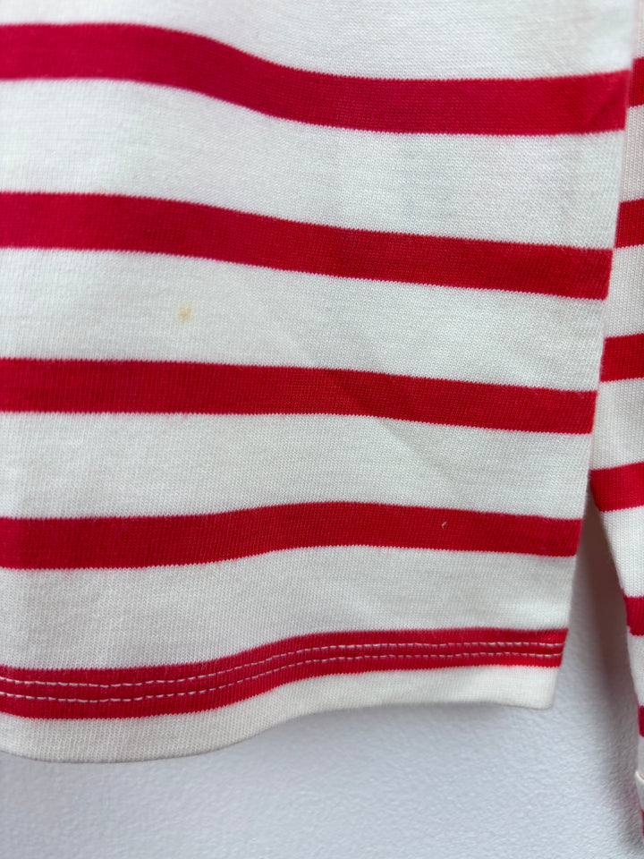 Boden Red Striped Top 11-12 Years-Tops-Second Snuggle Preloved