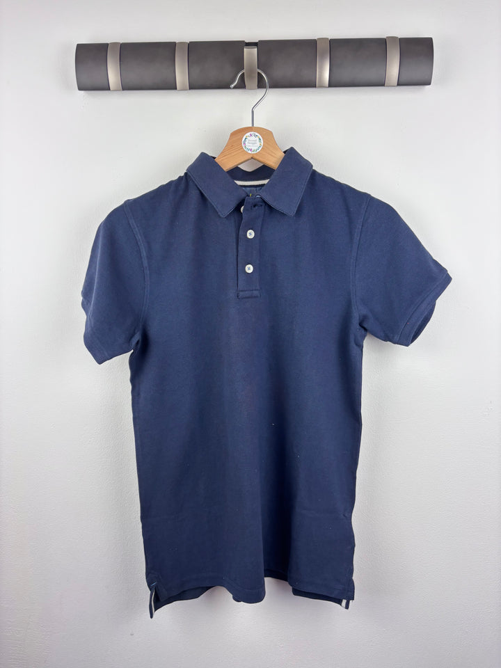 Boden Navy Polo Shirt 11-12 Years-Tops-Second Snuggle Preloved