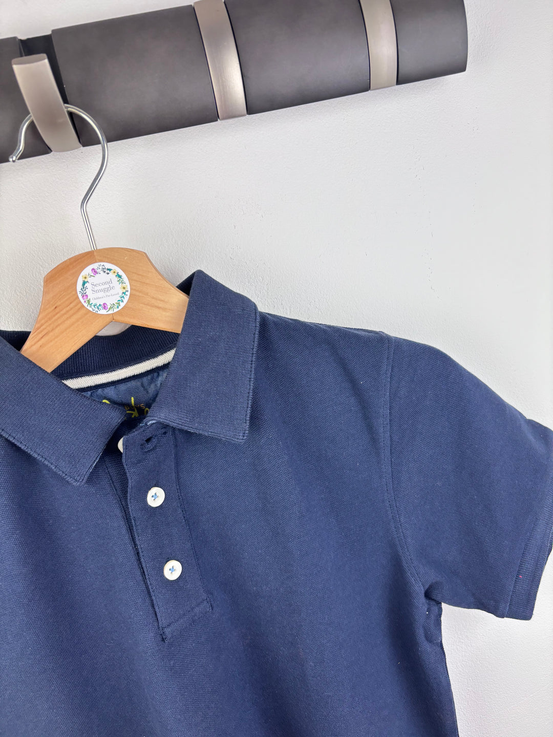 Boden Navy Polo Shirt 11-12 Years-Tops-Second Snuggle Preloved