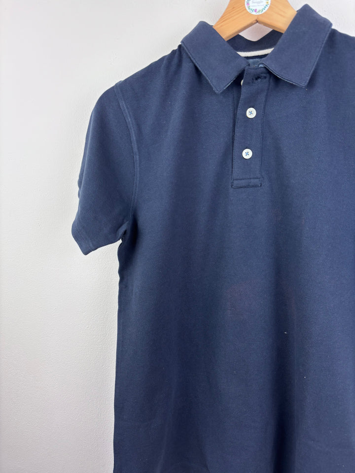 Boden Navy Polo Shirt 11-12 Years-Tops-Second Snuggle Preloved
