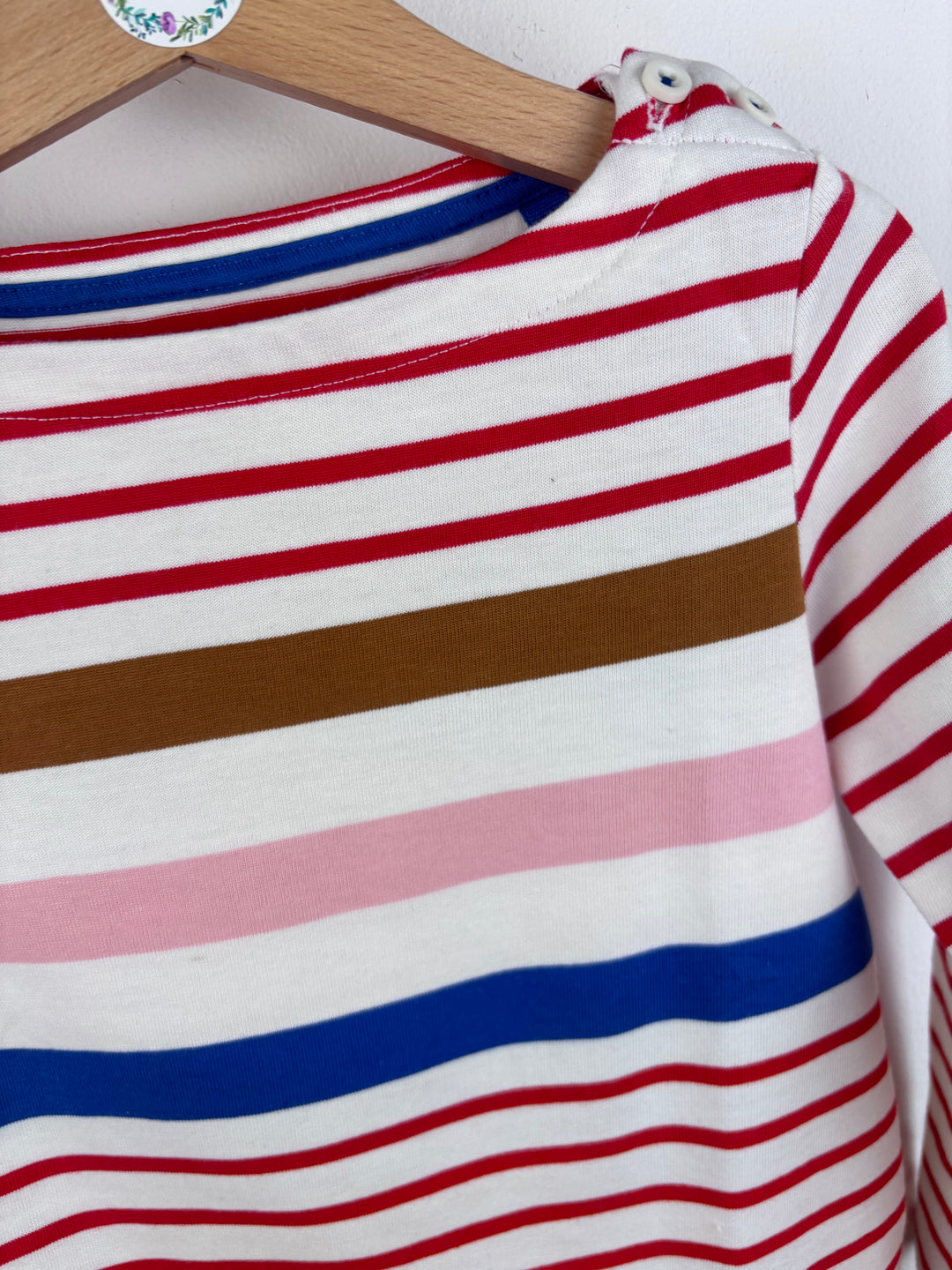 Boden Stripe Long Sleeve Top 3-4 Years-Tops-Second Snuggle Preloved