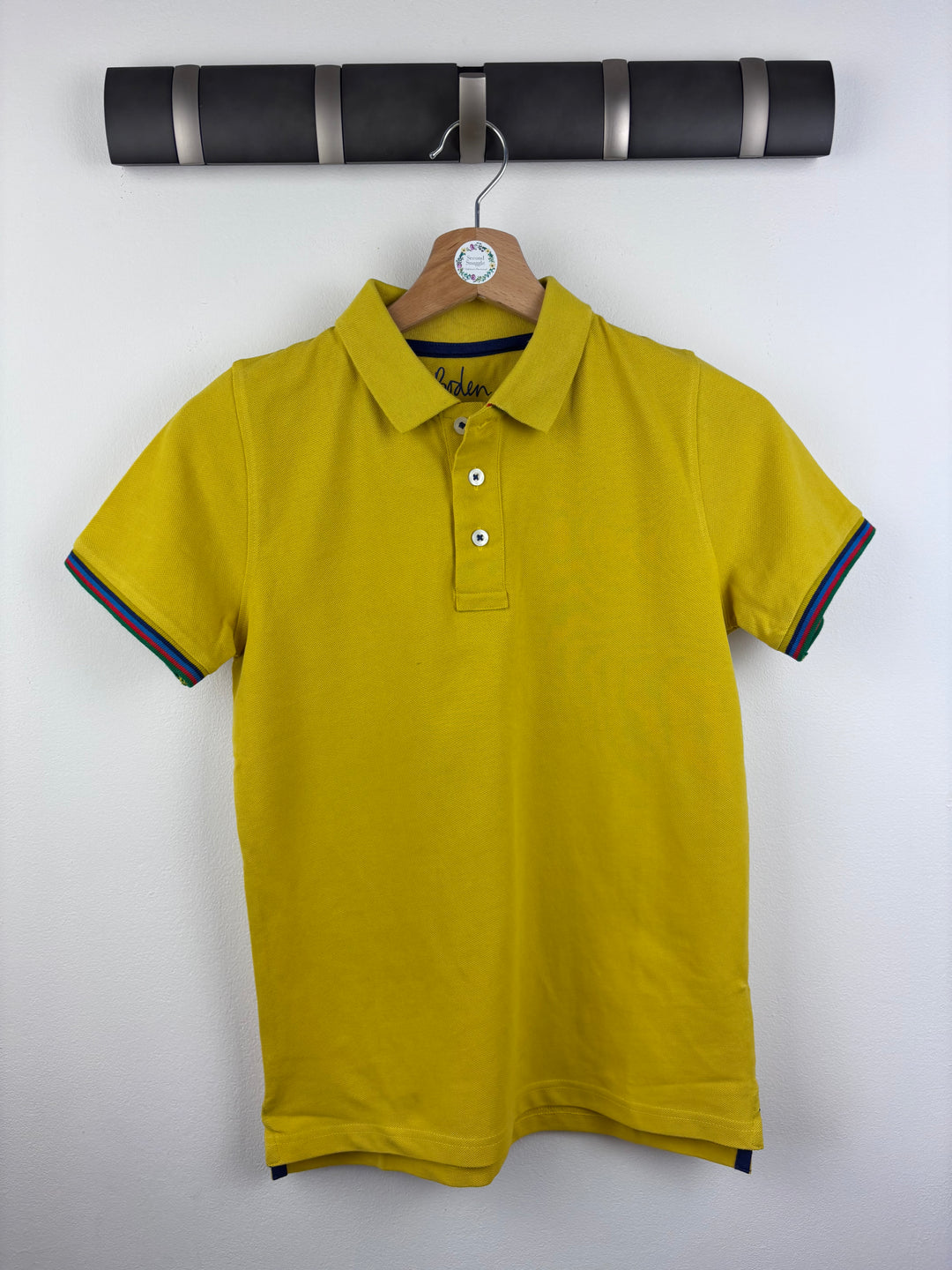 Boden Yellow Polo Shirt 11-12 Years-Tops-Second Snuggle Preloved