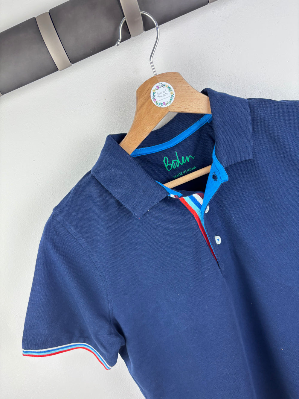 Boden Navy Polo Shirt 13-14 Years-Tops-Second Snuggle Preloved