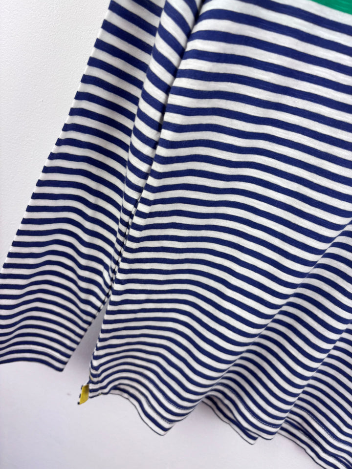 Boden Stripe Rugby Top 11-12 Years-Tops-Second Snuggle Preloved
