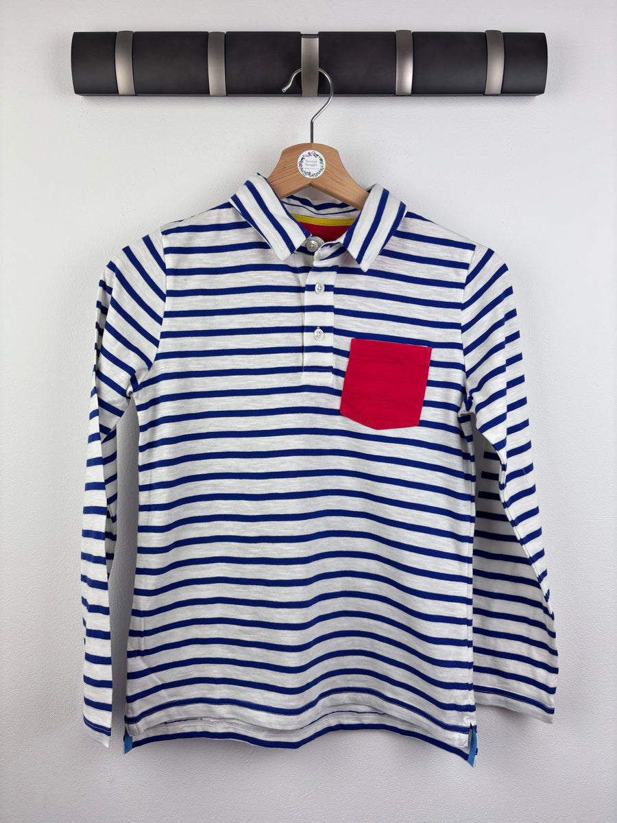 Boden Stripe Rugby Polo Shirt 9-10 Years-Tops-Second Snuggle Preloved