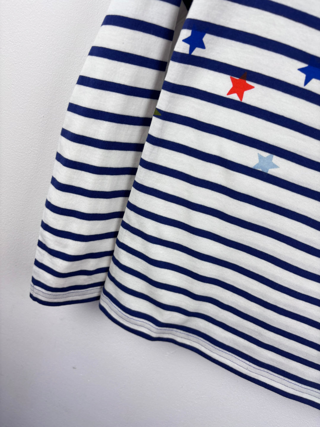 Mini Boden Star Stripe Long Sleeve Top 9-10 Years-Tops-Second Snuggle Preloved