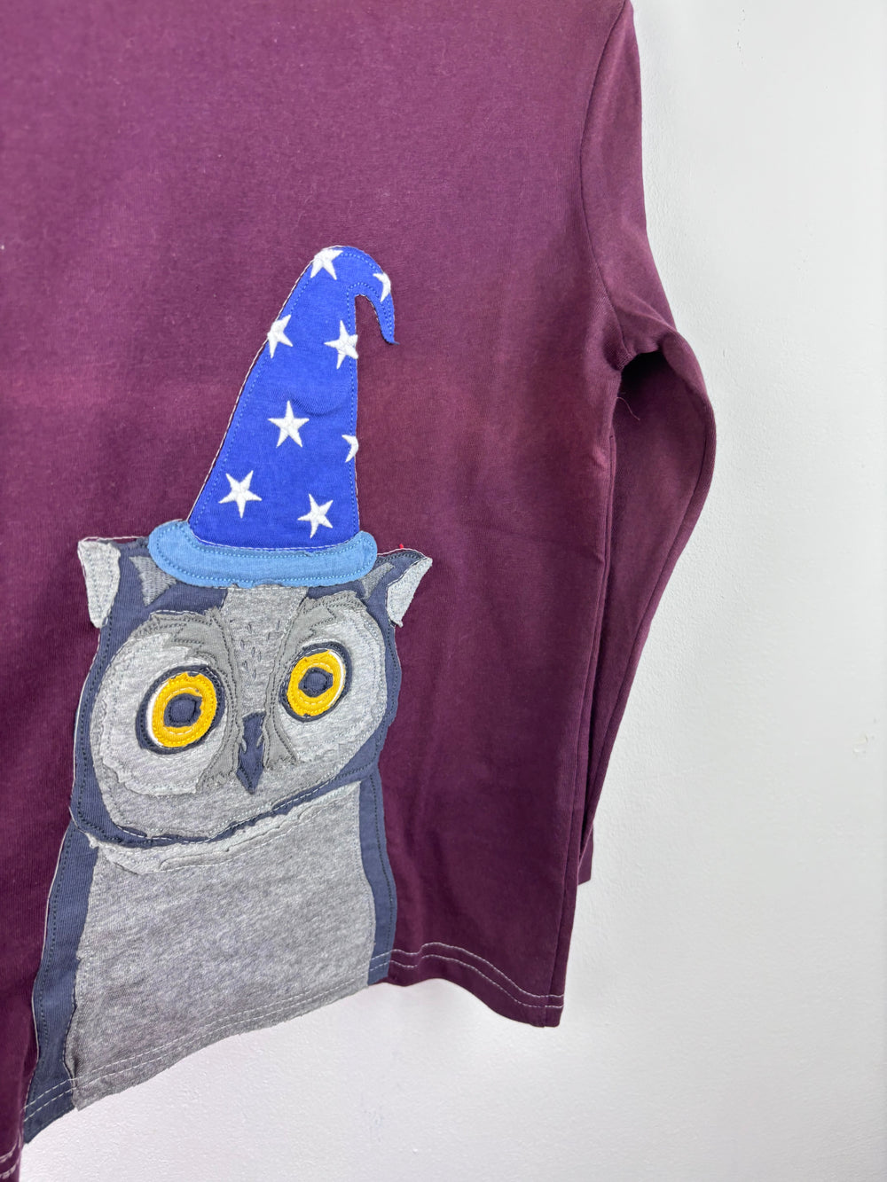 Mini Boden Owl Long Sleeve Top 5-6 Years-Tops-Second Snuggle Preloved