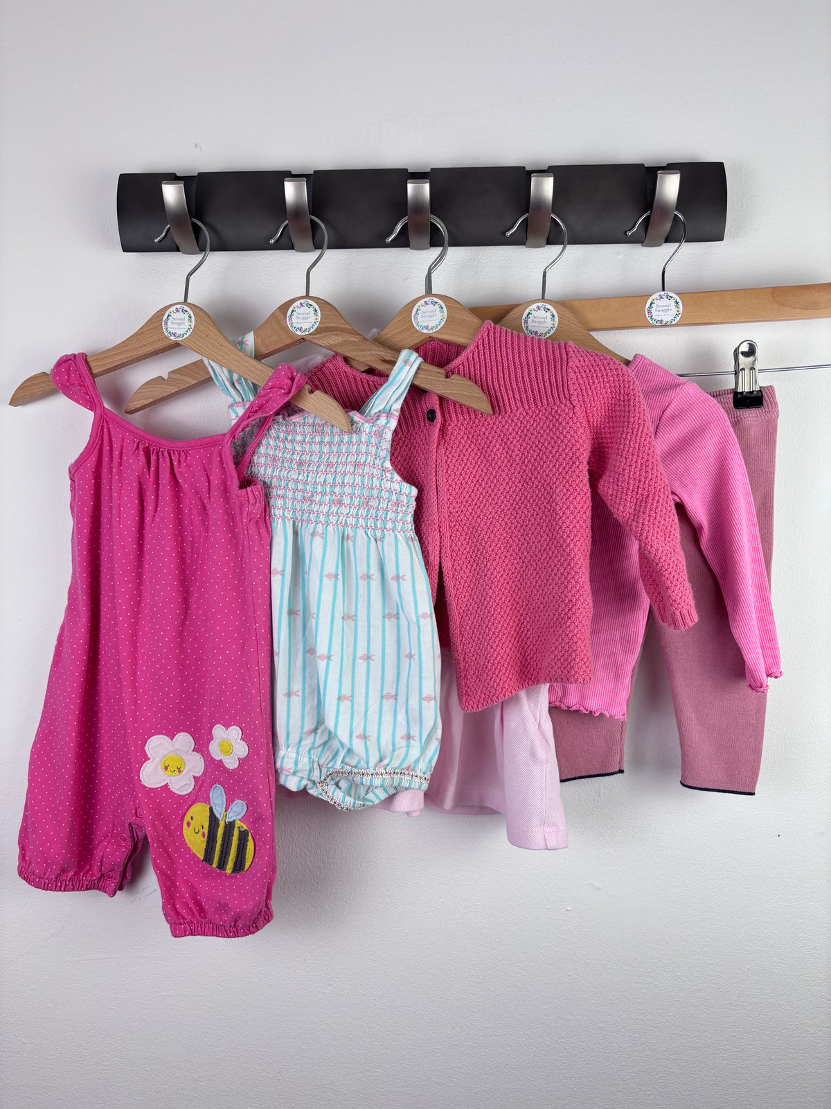 Hatley M&S Next Pink Outfit Bundle 6-9 Months-Bundle-Second Snuggle Preloved