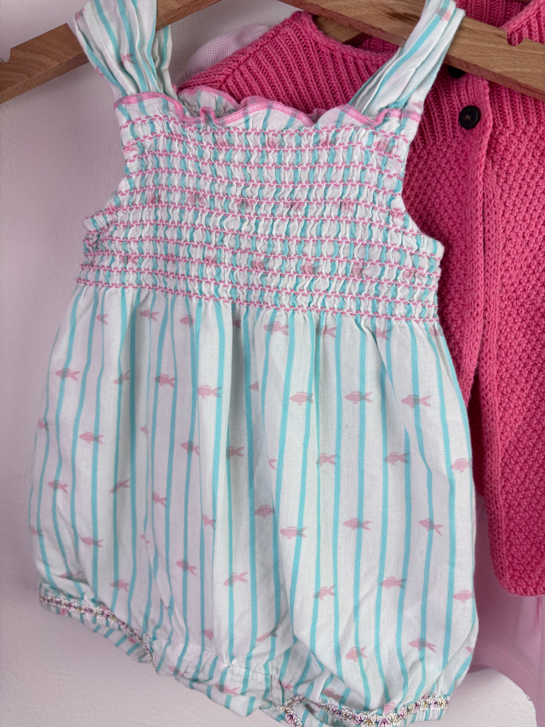 Hatley M&S Next Pink Outfit Bundle 6-9 Months-Bundle-Second Snuggle Preloved