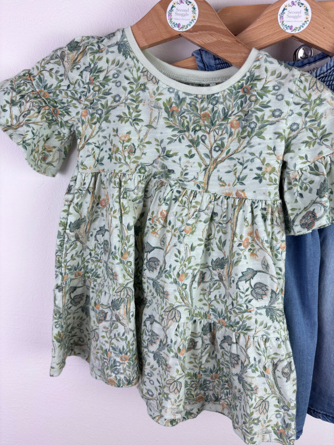 Next Jasper Conran Blue Floral Outfit Bundle 6-9 Months-Bundle-Second Snuggle Preloved