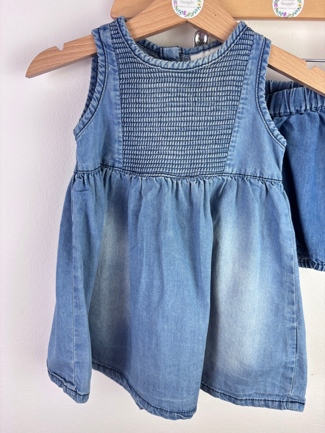 Next Jasper Conran Blue Floral Outfit Bundle 6-9 Months-Bundle-Second Snuggle Preloved