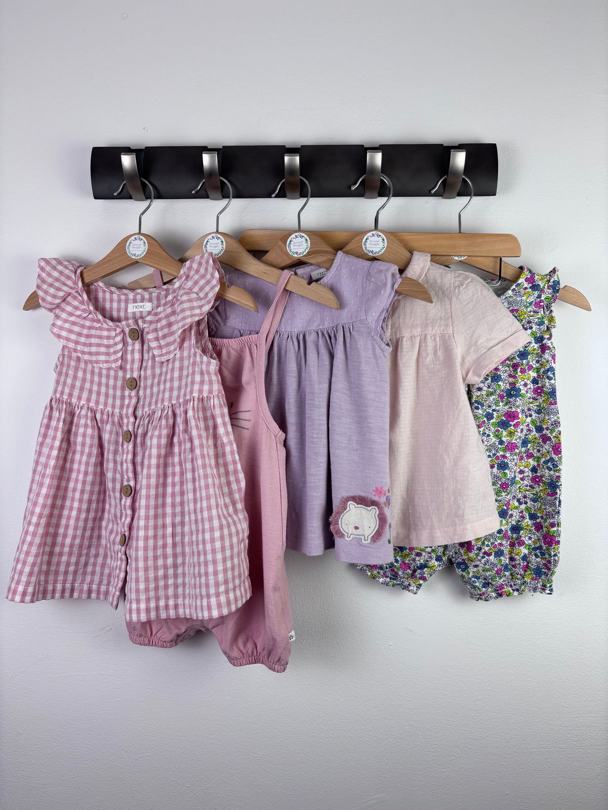 Next Gap Pink Purple Outfit Bundle 6-9 Months-Bundle-Second Snuggle Preloved