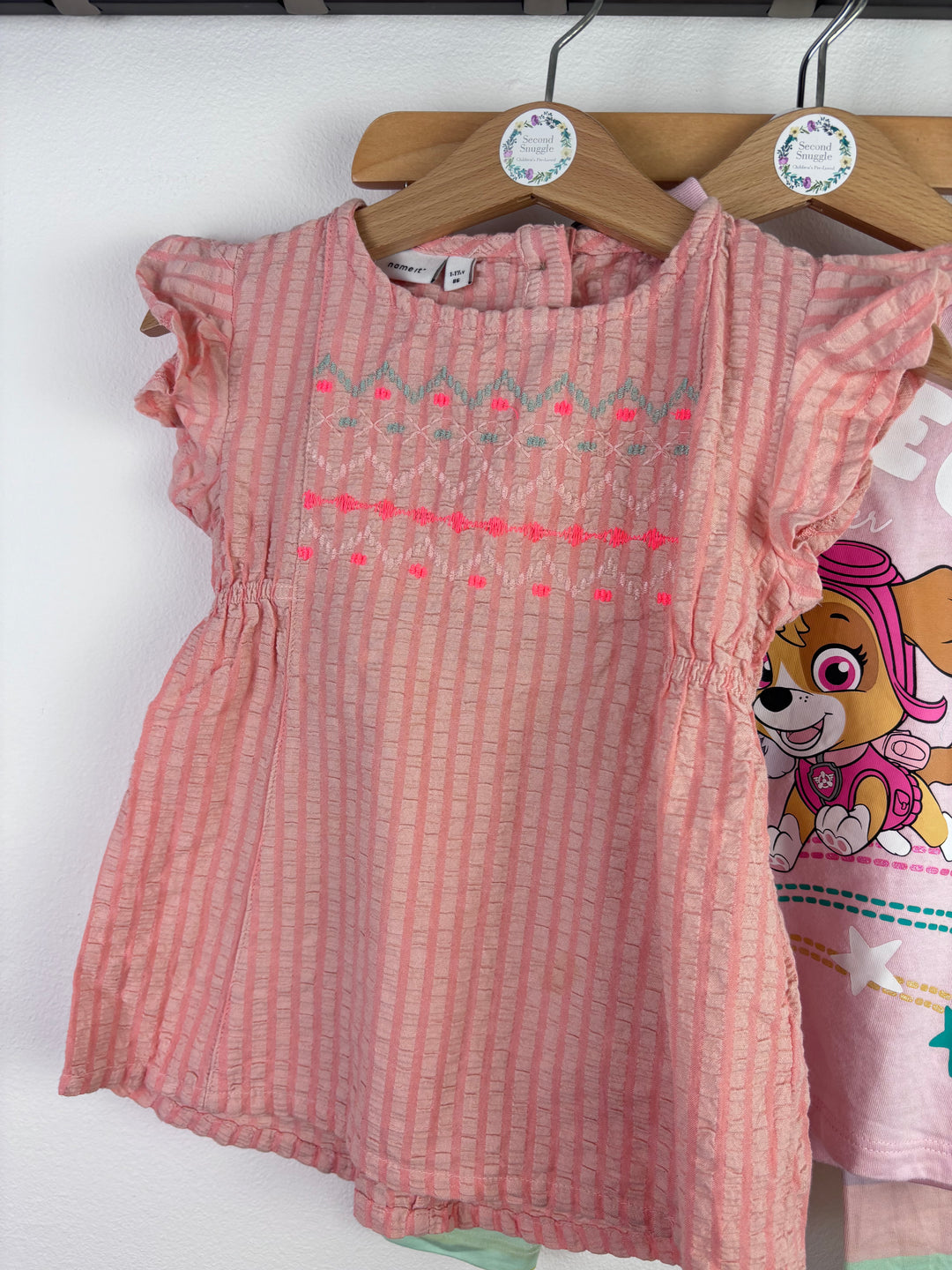Name It Nutmeg Fred & Flo Pink Outfit Bundle 12-18 Months-Bundle-Second Snuggle Preloved