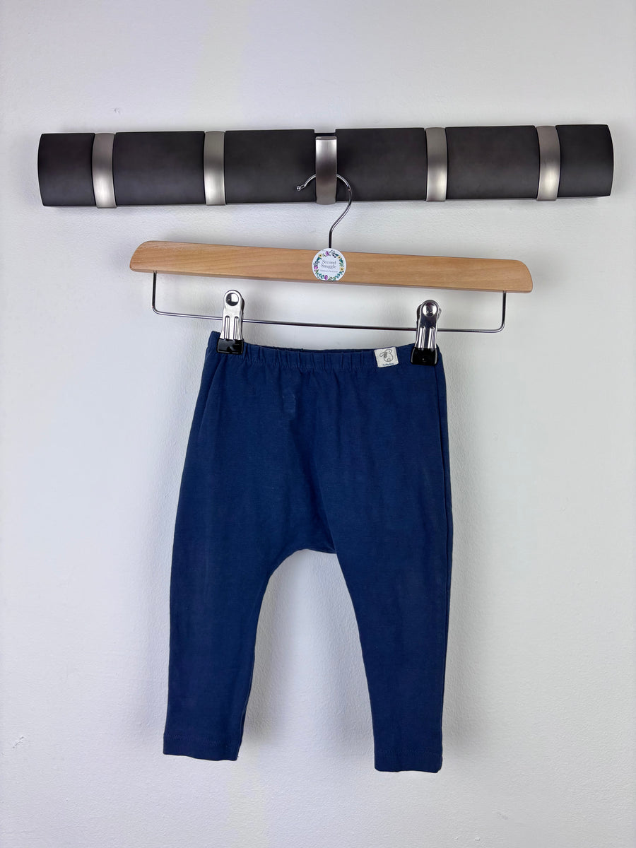 Next Navy Baby Leggings 6-9 Months-Leggings-Second Snuggle Preloved