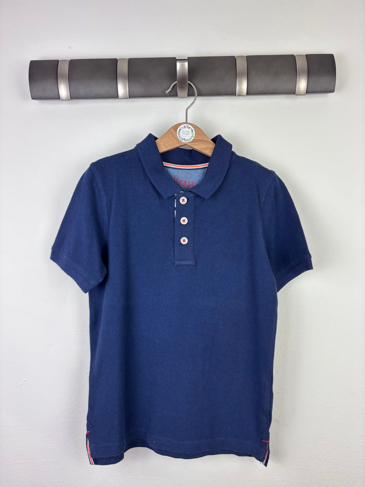Boden Navy Polo Shirt 6-7 Years-Tops-Second Snuggle Preloved